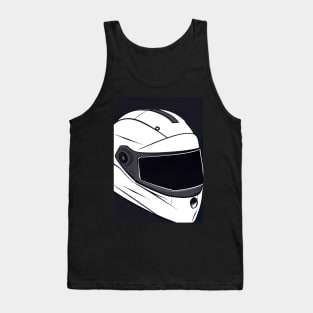 Motorcycle Helmet Tank Top